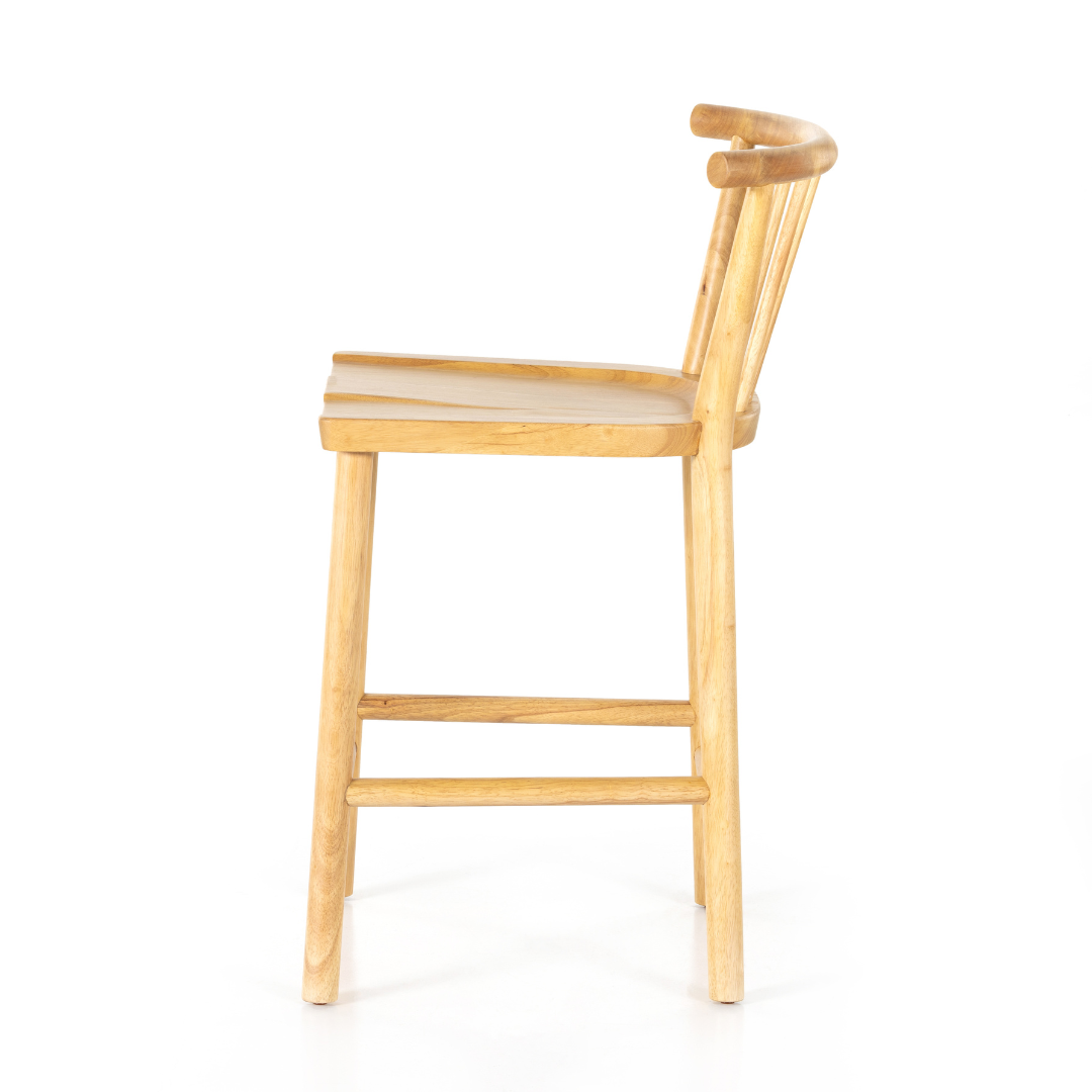 Bunsen Counter Stool Smoked Natural