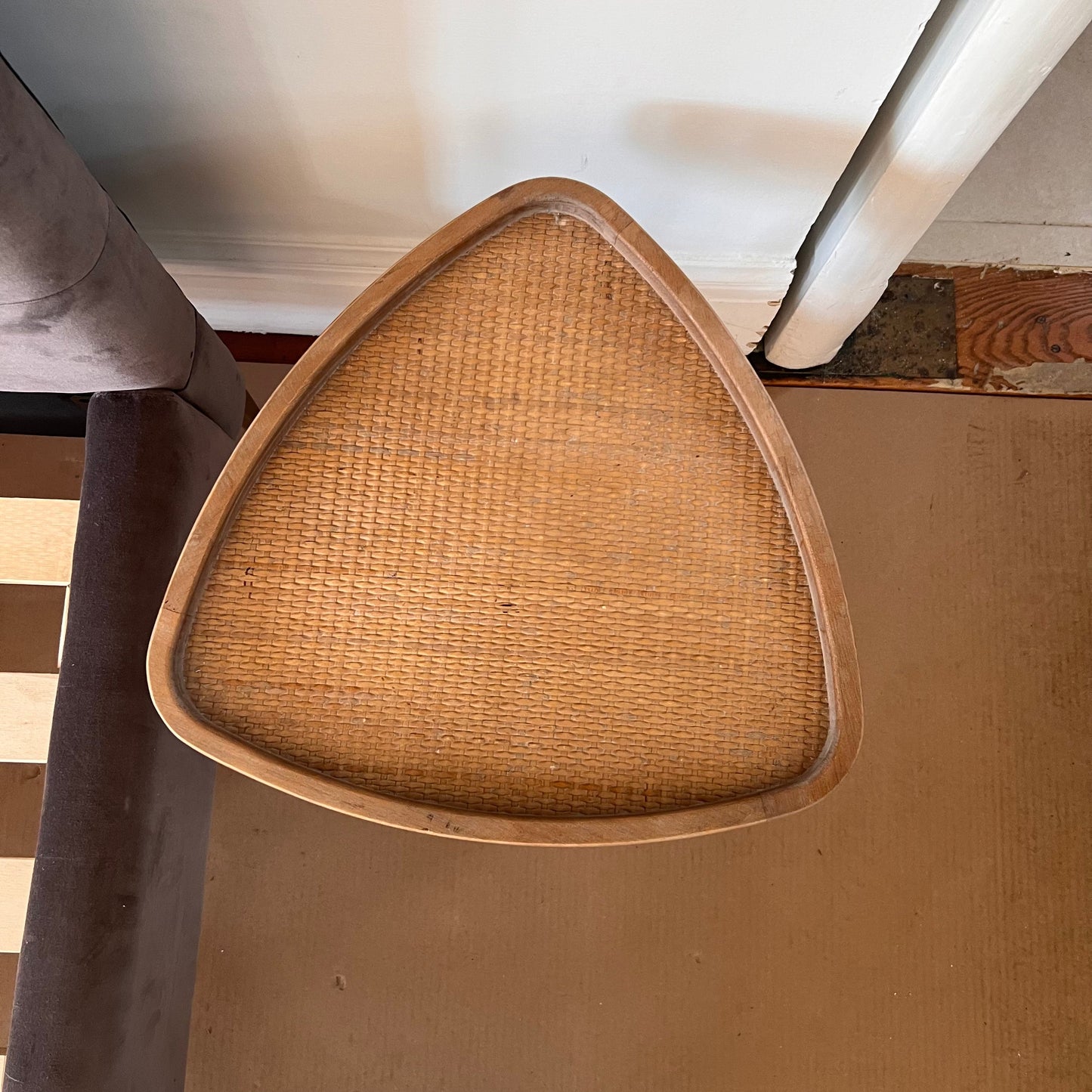 Rollo Rattan Side Table