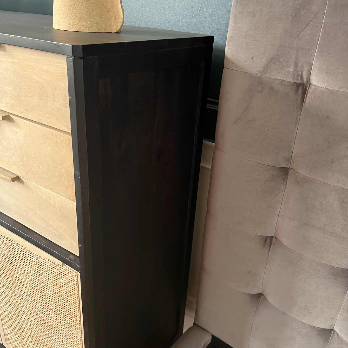 Sydney Tall Dresser Black